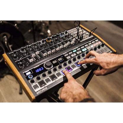 MiniBrute 2S by Arturia | Analog sequencer-synth with comprehensive modular patchbay with included software