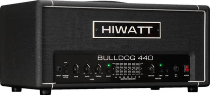 HIWATT Bulldog 440 BASS HEAD 400W | Bulldog 440H Head-400W Graphic EQ Instrument Case