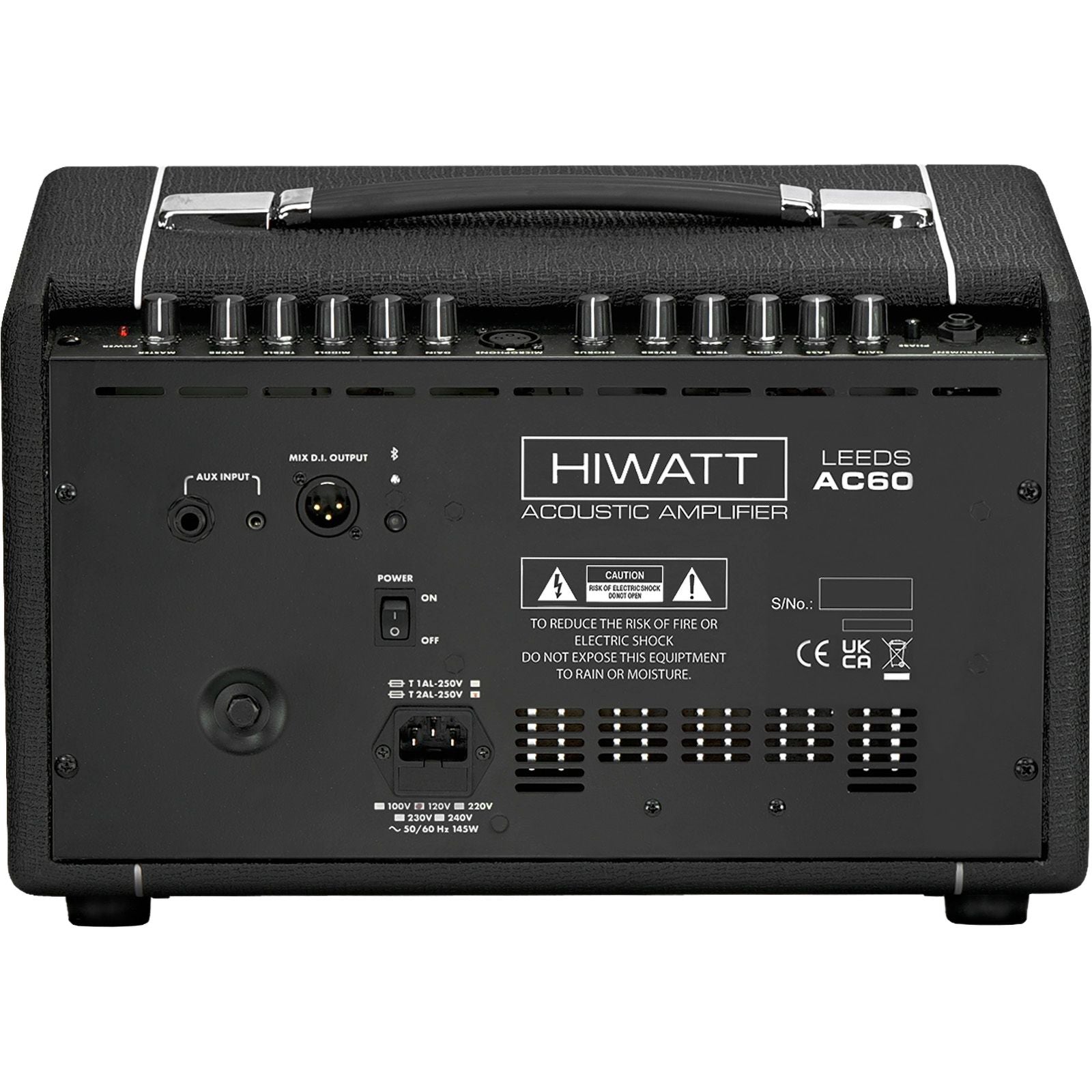 Hiwatt Leeds AC60C Acoustic Guitar Amplifier | 60W Combo Amp with 8” Speaker