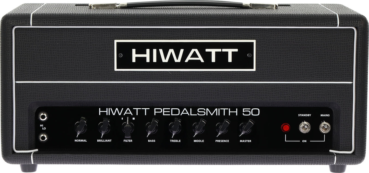 HIWATT Pedalsmith 50 Valve HEAD 50W | Pedalsmith 50H Head-50W Guitar Amplifier