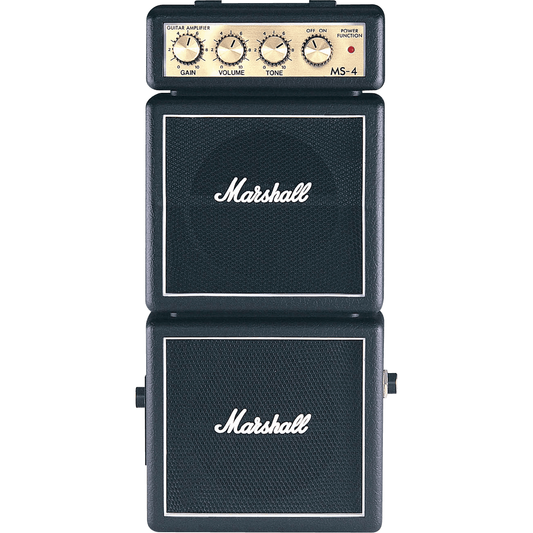 Marshall MS4 Micro Stack Amp | Battery Powered | Take it Anywhere