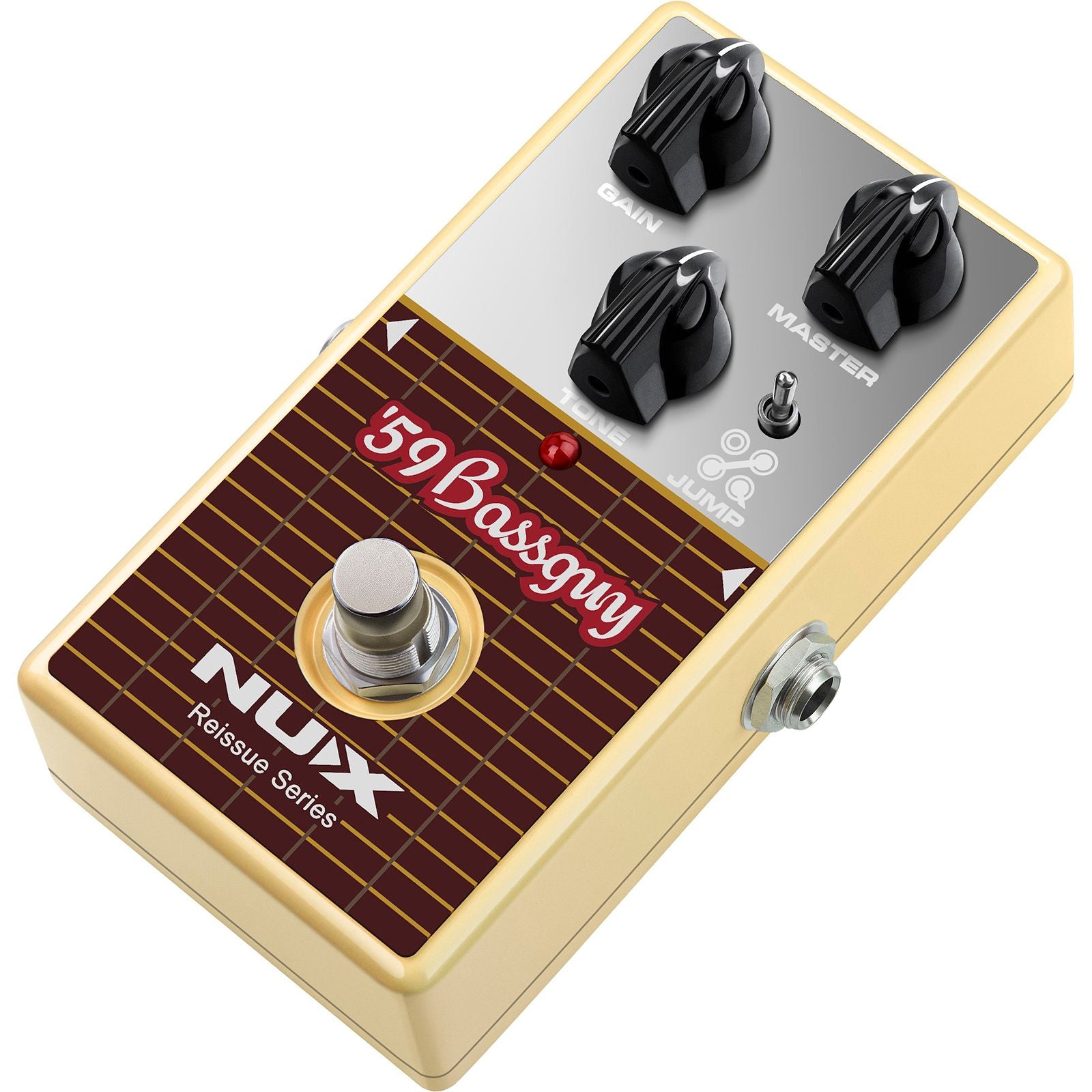 NUX ‘59 Bassguy Overdrive Pedal for Guitar | Analog Bassman Tone