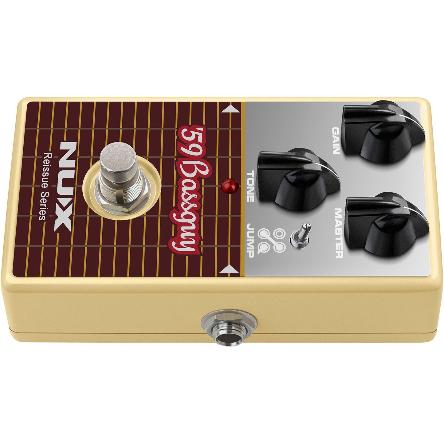 NUX ‘59 Bassguy Overdrive Pedal for Guitar | Analog Bassman Tone