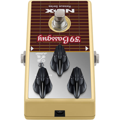 NUX ‘59 Bassguy Overdrive Pedal for Guitar | Analog Bassman Tone
