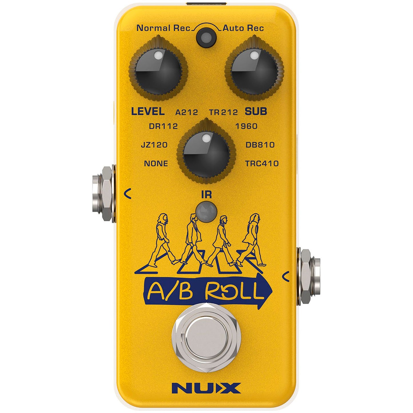 NUX A/B Roll Octave and Loop Pedal for Guitar | 7 Built-In Speaker Cabinets