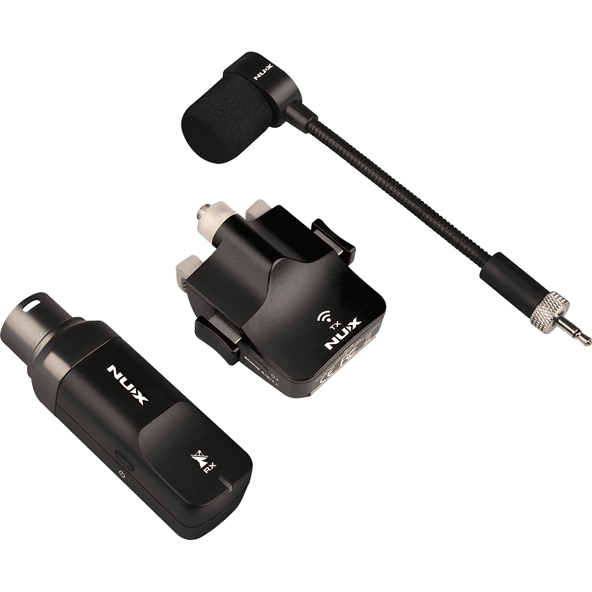 ​Wireless System for Saxophone | MNU B6 by NUX | Wireless Saxophone Microphone