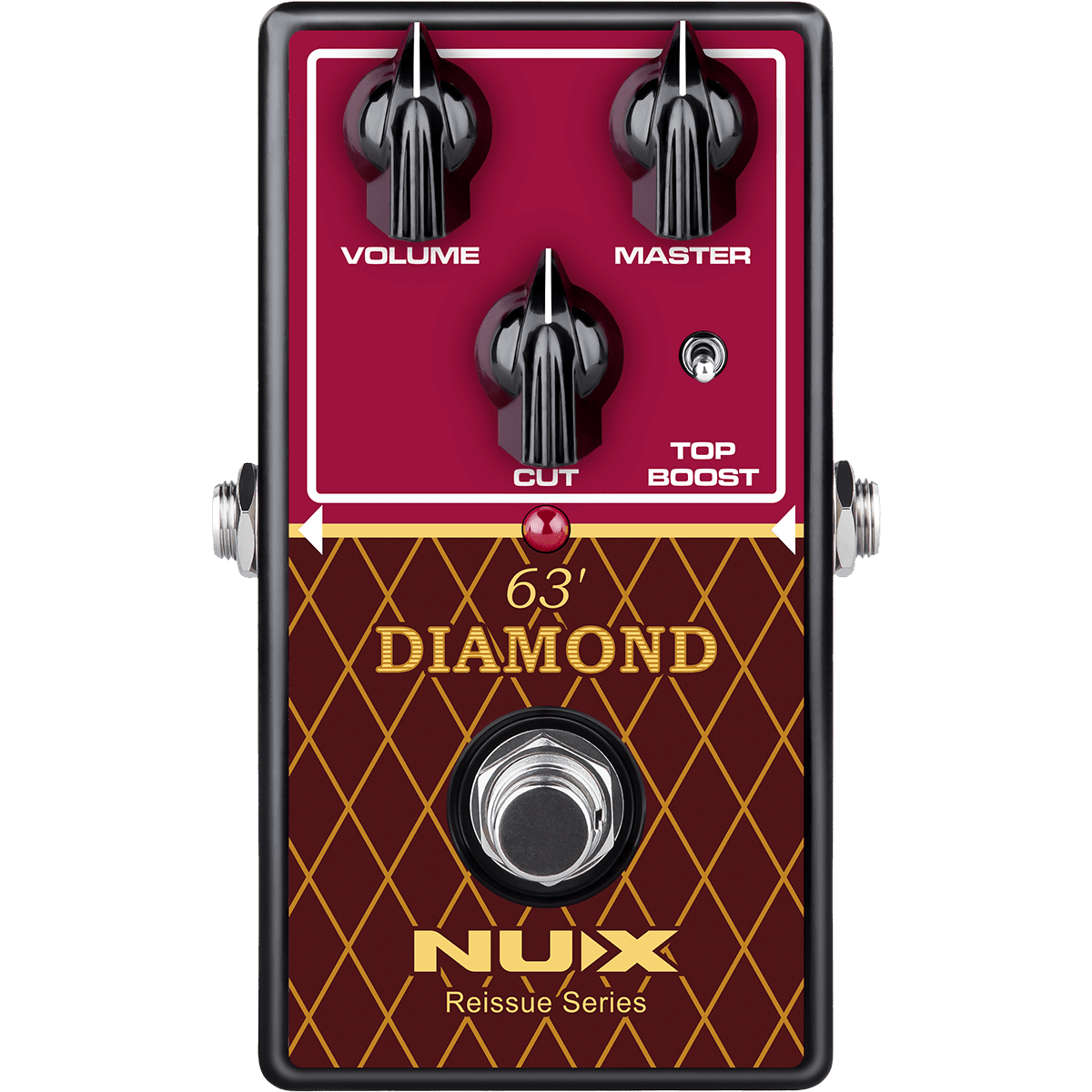 NUX Diamond 63 Overdrive Pedal | British Type Analog AC-30 Sound