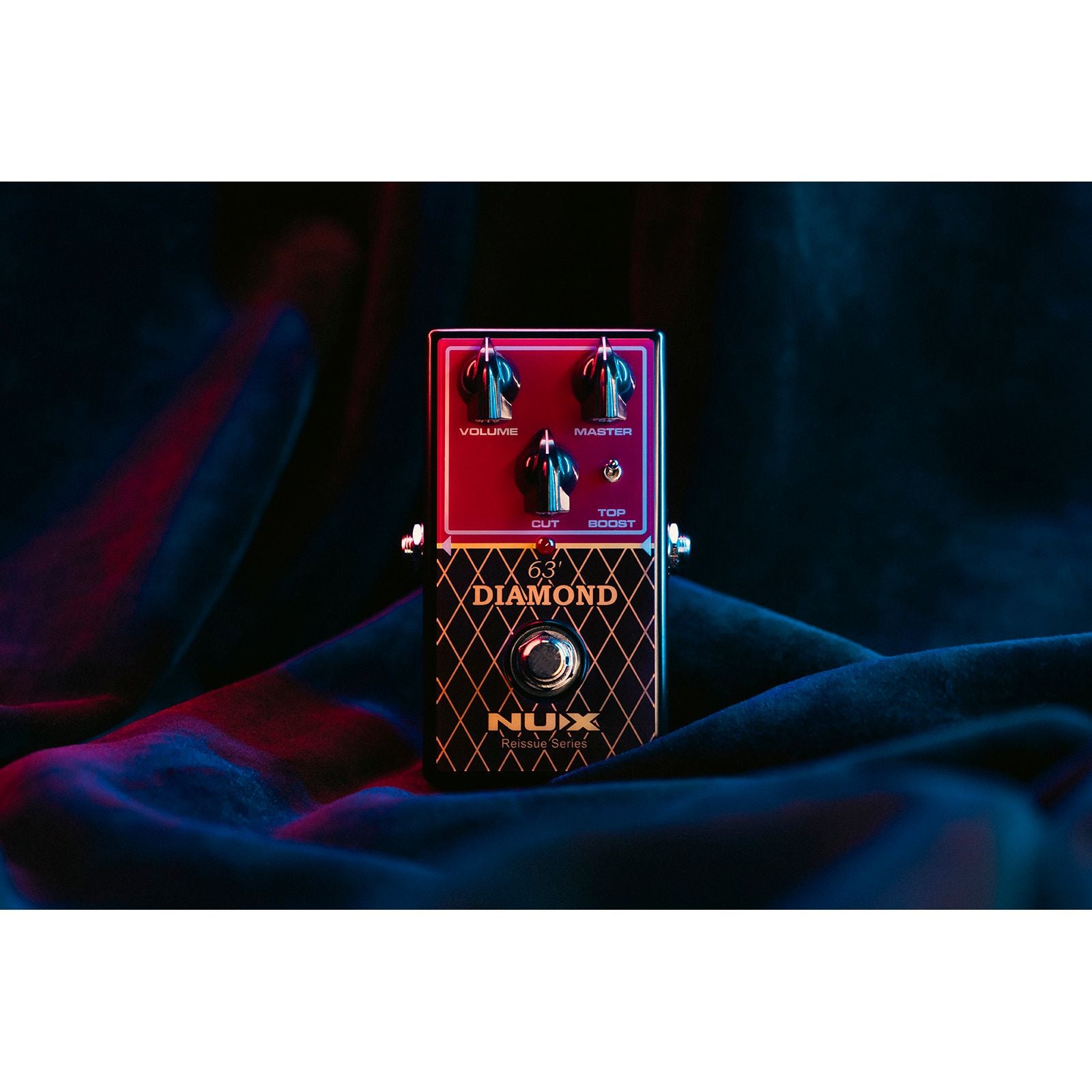 NUX Diamond 63 Overdrive Pedal | British Type Analog AC-30 Sound