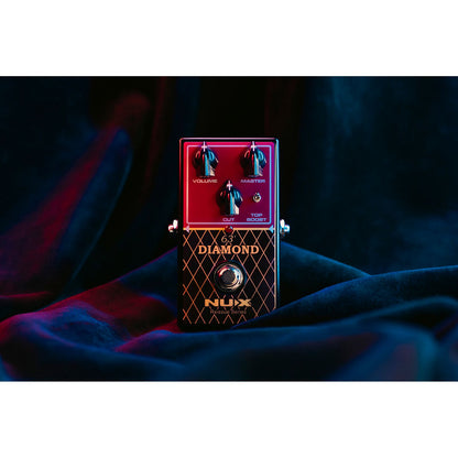 NUX Diamond 63 Overdrive Pedal | British Type Analog AC-30 Sound