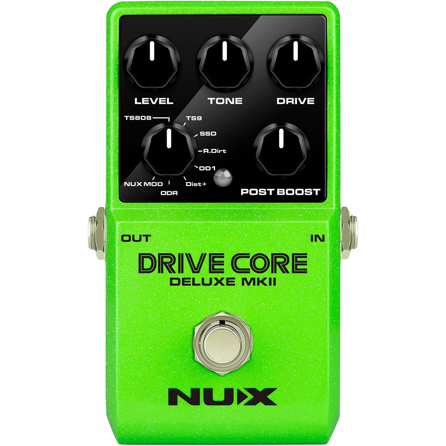 NUX Drive Core Deluxe MK2 Drive Pedal for Electric Guitar | 8 Classic Overdrive Sounds