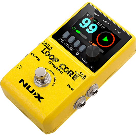NUX Loop Core Stereo | Guitar Looper Pedal