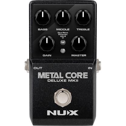 NUX Metal Core Deluxe MKII | Distortion Pedal for Guitar