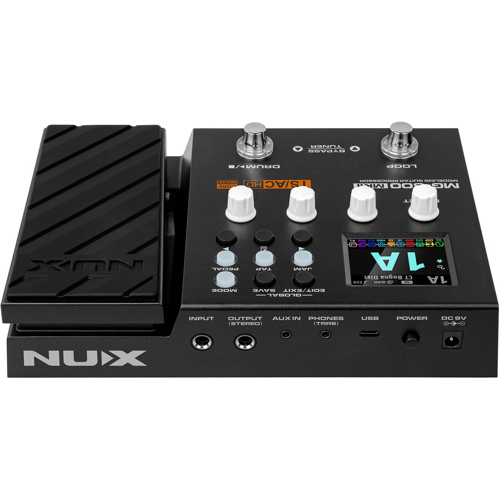 NUX MG300 MK2 Guitar Multi-Effects Processor | Suitable for Bass Guitar