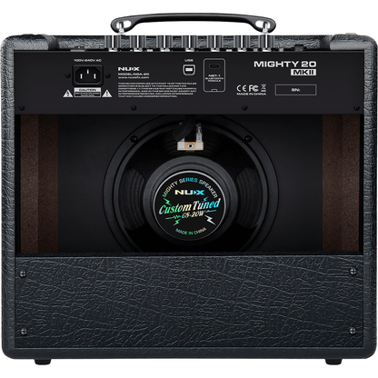 Mighty 20 MK II by NUX | Portable 20 Watt Guitar Amplifier | 8” Speaker