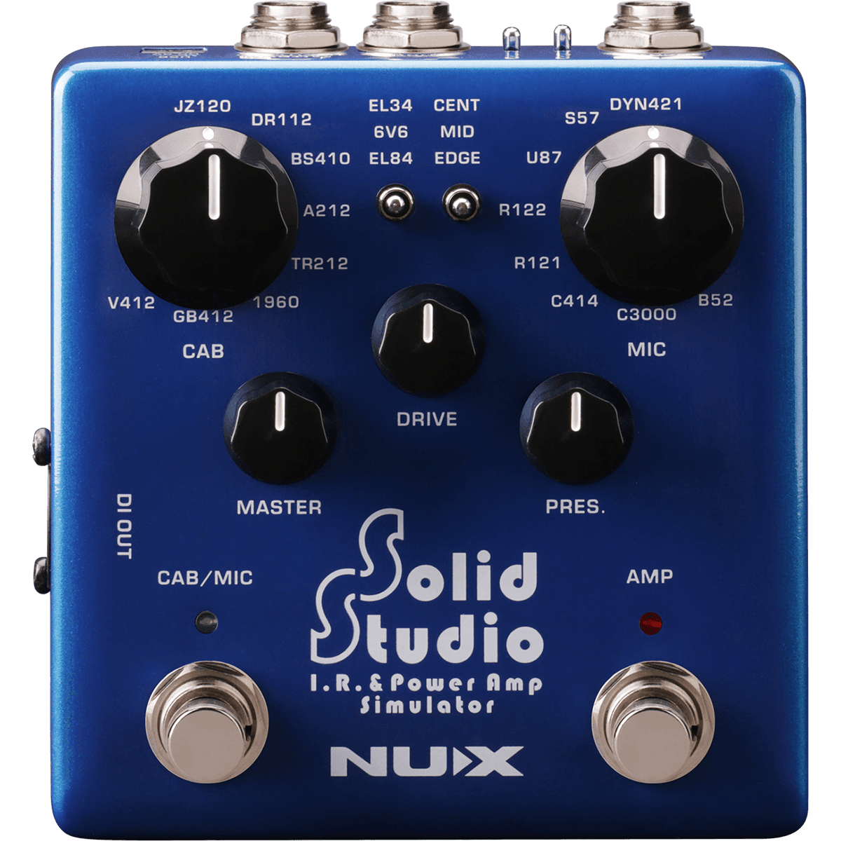 Solid Studio IR & Power Amp Simulator by NUX | MNU SOLIDSTUDIO | NSS-5