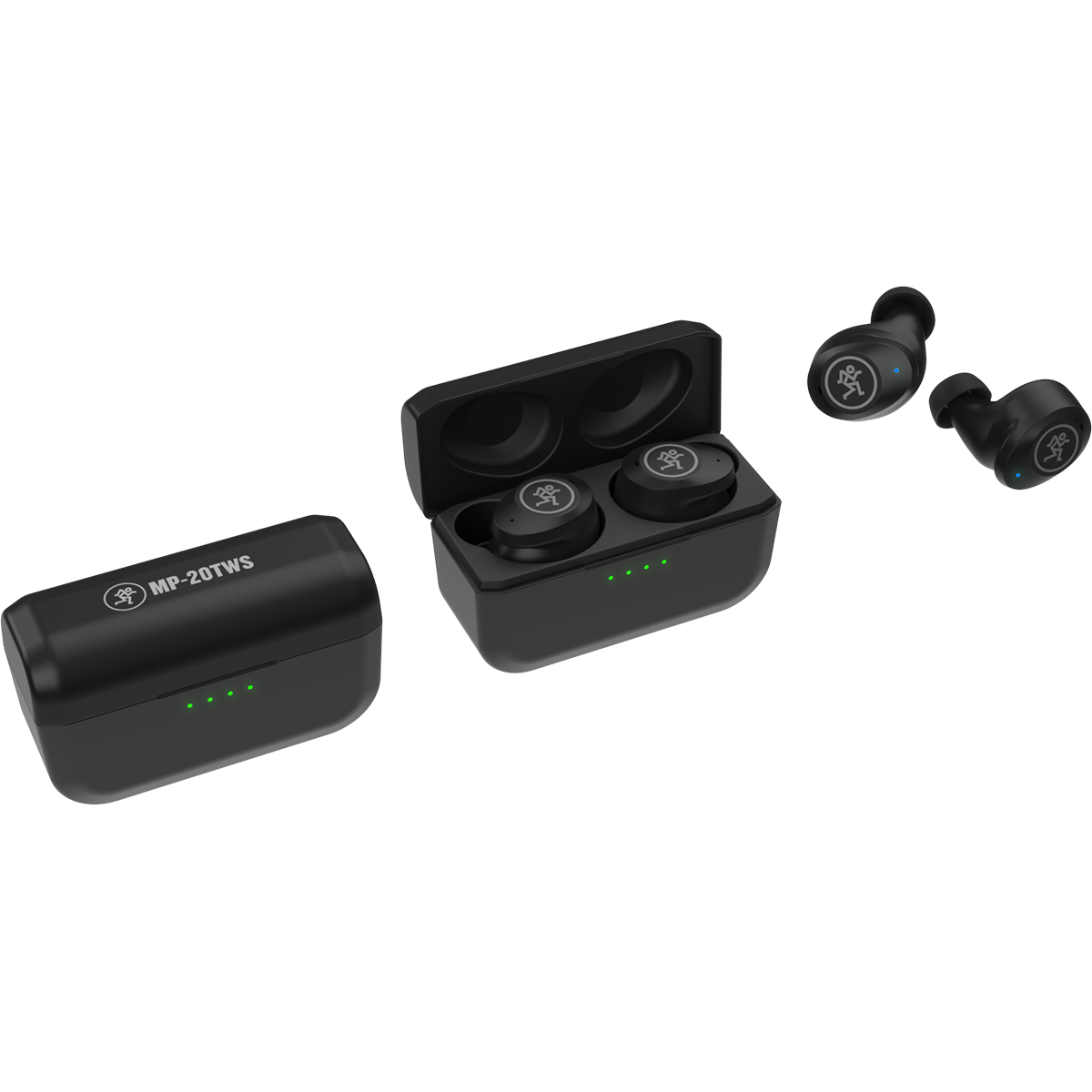 Mackie MP-20TWS Active Noise Cancelling, True Wireless Dual-Driver Earbuds | Professional Fit Earphones | SMK MP-20TWS