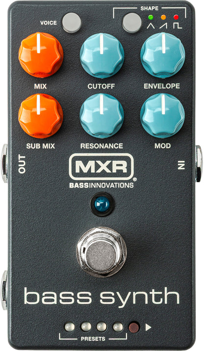 MXR MB301 Bass Synth Pedal for Bass Guitar | 8 User Presets