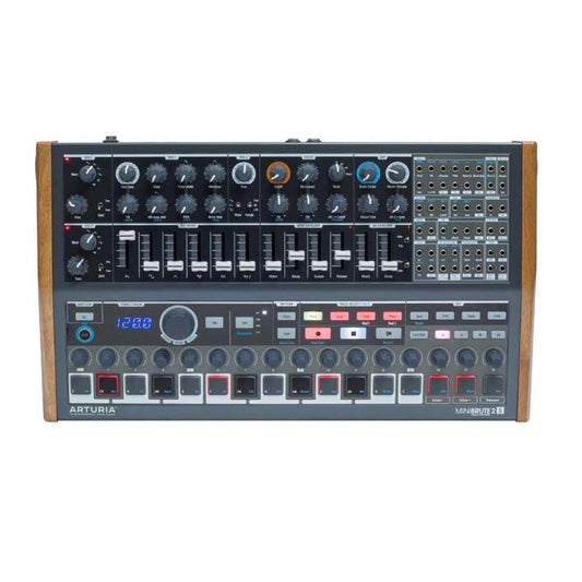 MiniBrute 2S by Arturia | Analog sequencer-synth with comprehensive modular patchbay with included software