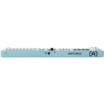 KeyLab Essential MK3 49 Aquamarine by Arturia | Universal MIDI Controller with DAW Functionality and Software Bundle