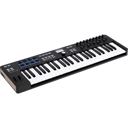 KeyLab Essential mk3 49 in Black by Arturia | Universal MIDI controller, Keyboard, with DAW functionality and software bundle | OAR ESSENTIAL3-49-BK