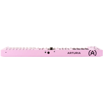 KeyLab Essential MK3 49 Rose Quartz by Arturia | Universal MIDI Controller with DAW Functionality and Software Bundle