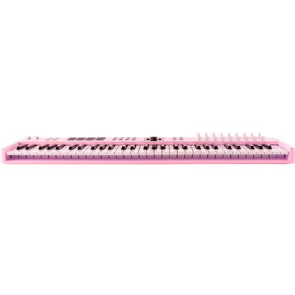 KeyLab Essential MK3 61 Rose Quartz by Arturia | Universal MIDI Controller with DAW Functionality and Software Bundle