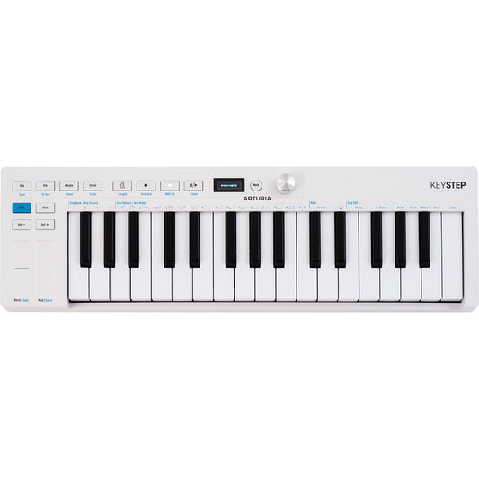 Arturia  KeyStep MK2 | 32-Key Master MIDI Controller | Included Software | White