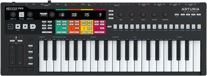 ARTURIA KeyStep Pro Edition | Черен финиш | Лимитирано издание 37-клавишен MIDI контролер с троен секвенсер
