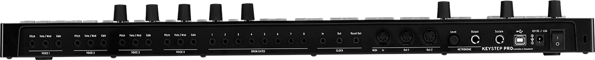 ARTURIA Keystep Pro Chroma | MIDI controller 37 πλήκτρων με τριπλό sequencer