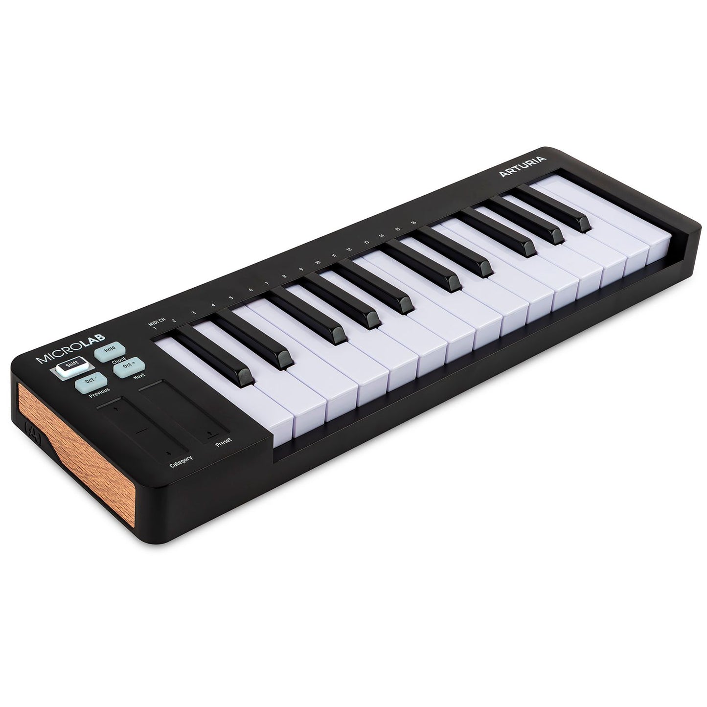 Arturia MicroLab MK3 | 25-Key MIDI Controller | Included Software | Black