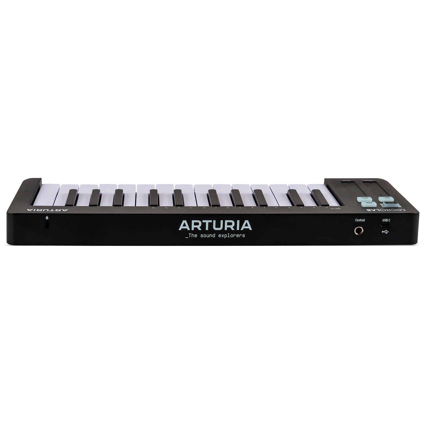 Arturia MicroLab MK3 | 25-Key MIDI Controller | Included Software | Black