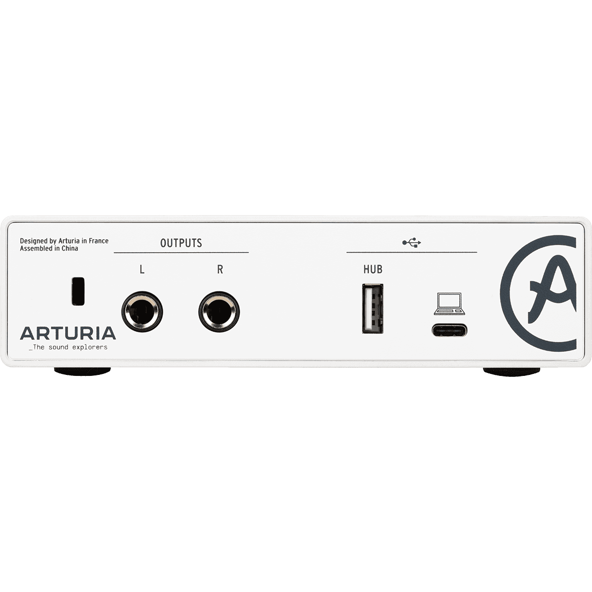Arturia MiniFuse 1 White | USB C Audio Interface | Includes Software Bundle