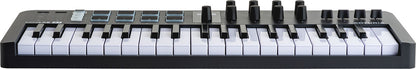 Arturia MiniLab 3 Black | Ελεγκτής MIDI USB-C με Πληκτρολόγιο 37 Πλήκτρων και 8 Encoders | 8 Pads RGB Ευαίσθητα σε Ταχύτητα/Πίεση | 4 Sliders | Περιλαμβάνεται Λογισμικό