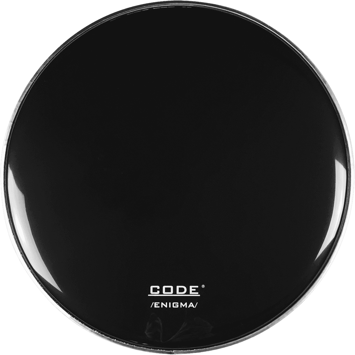 CODE DRUMHEADS | 18” Black Reso Kick Drum Head | Enigma Series
