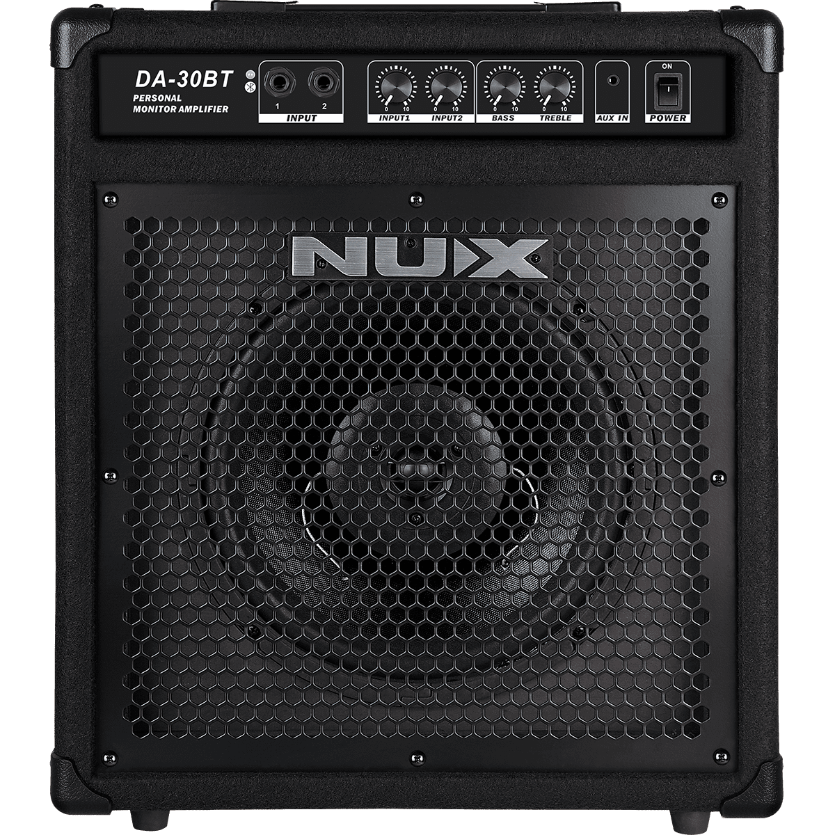 NUX DA30BT | 30-Watt | Personal Monitor Amplifier | 2-Channel | With Bluetooth