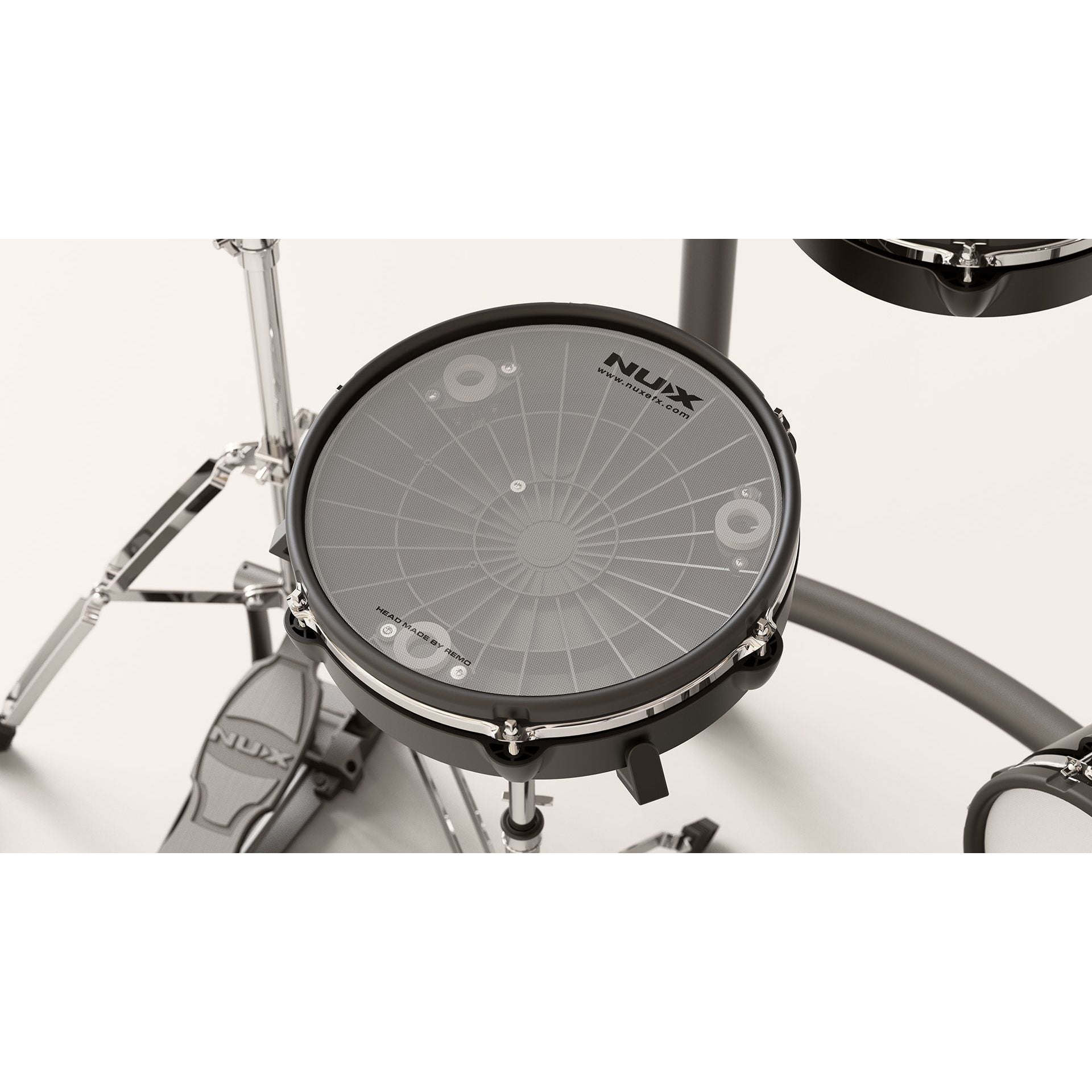 ​Electronic Drum Kit by NUX | PNU DM-8 | E-Drum Set Suitable for Beginners and Professional Players