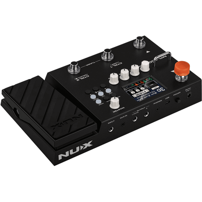 NUX MG-400 Dual DSP Modeling Guitar and Bass Effect Processor Pedal by NUX | Built in Impulse Responses | MNU MG400