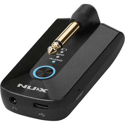MIGHTY-PLUG PRO by NUX | Portable Guitar and Bass Amp Modeling Earphone Amplug | MP-3 | MNU MIGHTY-PLUG-PRO