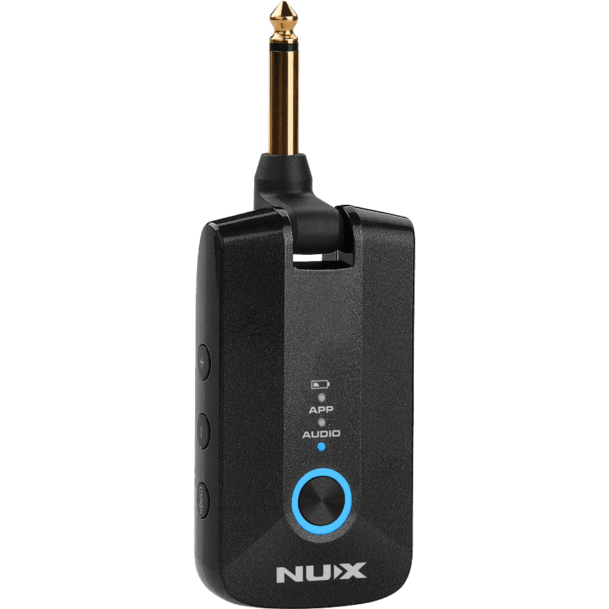 MIGHTY-PLUG PRO by NUX | Portable Guitar and Bass Amp Modeling Earphone Amplug | MP-3 | MNU MIGHTY-PLUG-PRO