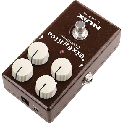 ​SixtyFive Overdrive Guitar Effects Pedal by NUX | MNU SIXTYFIVE-OD