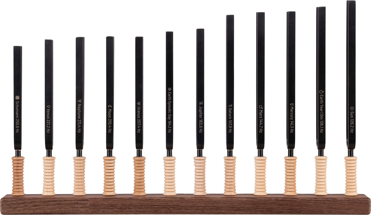 SCHLAGWERK STF PL12 | 12 Tuning Forks-"Planetary Unive Music Therapy Instrument