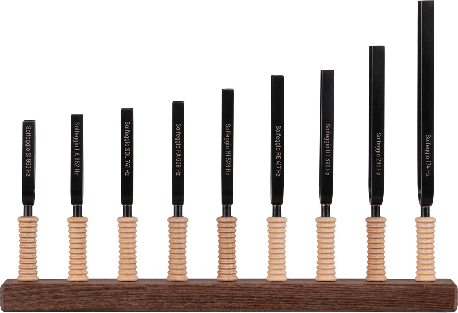 SCHLAGWERK STF SOL | 9 Tuning Forks-"Solfeggio" Music Therapy Instrument