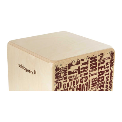 ​Schlagwerk PSC CP119 Cajon X-One Styles | Medium size | Perfect for Beginners and Professionals