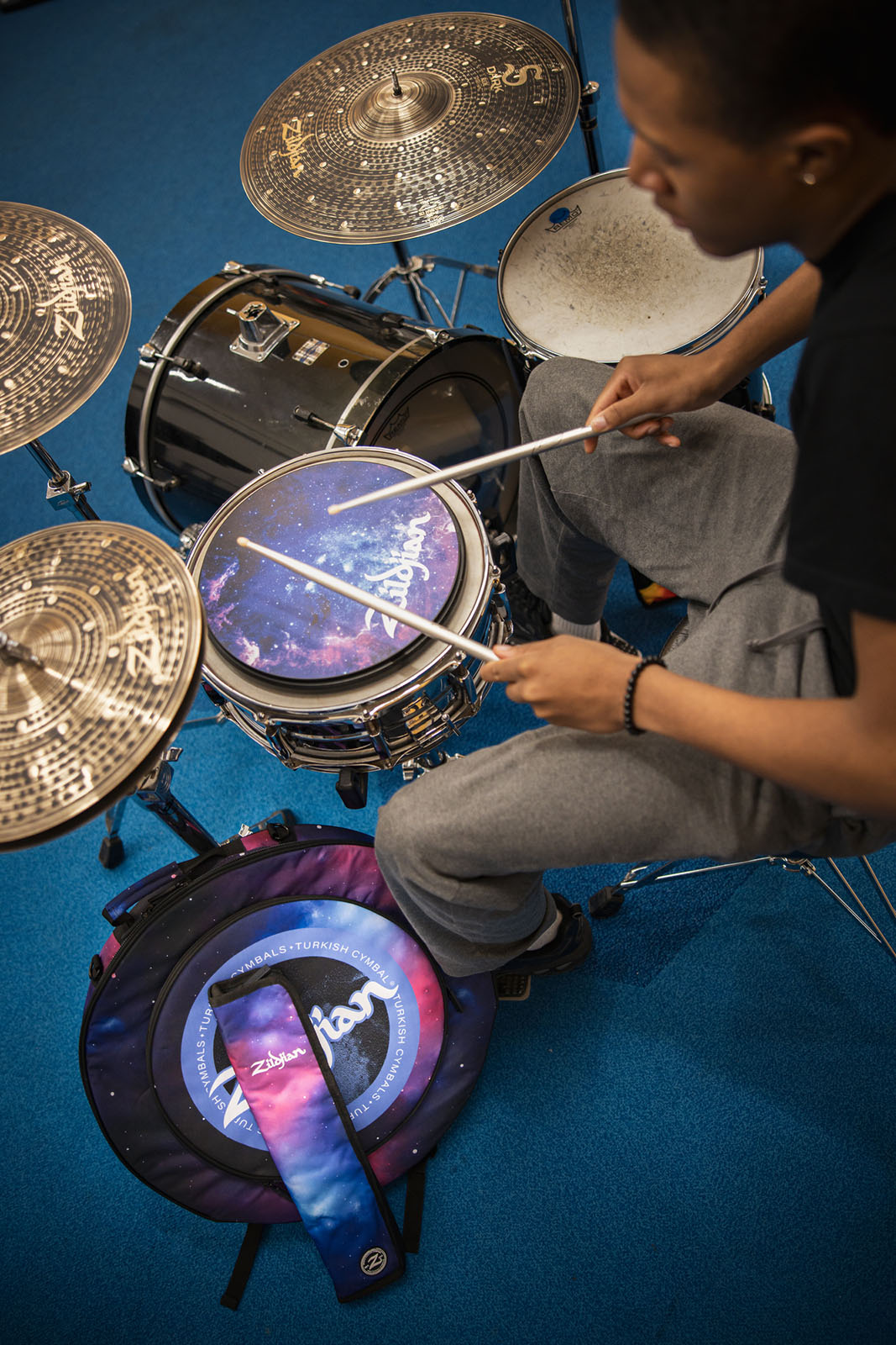 Zildjian ZXCB00320 20” Cymbal Bag | Purple Galaxy
