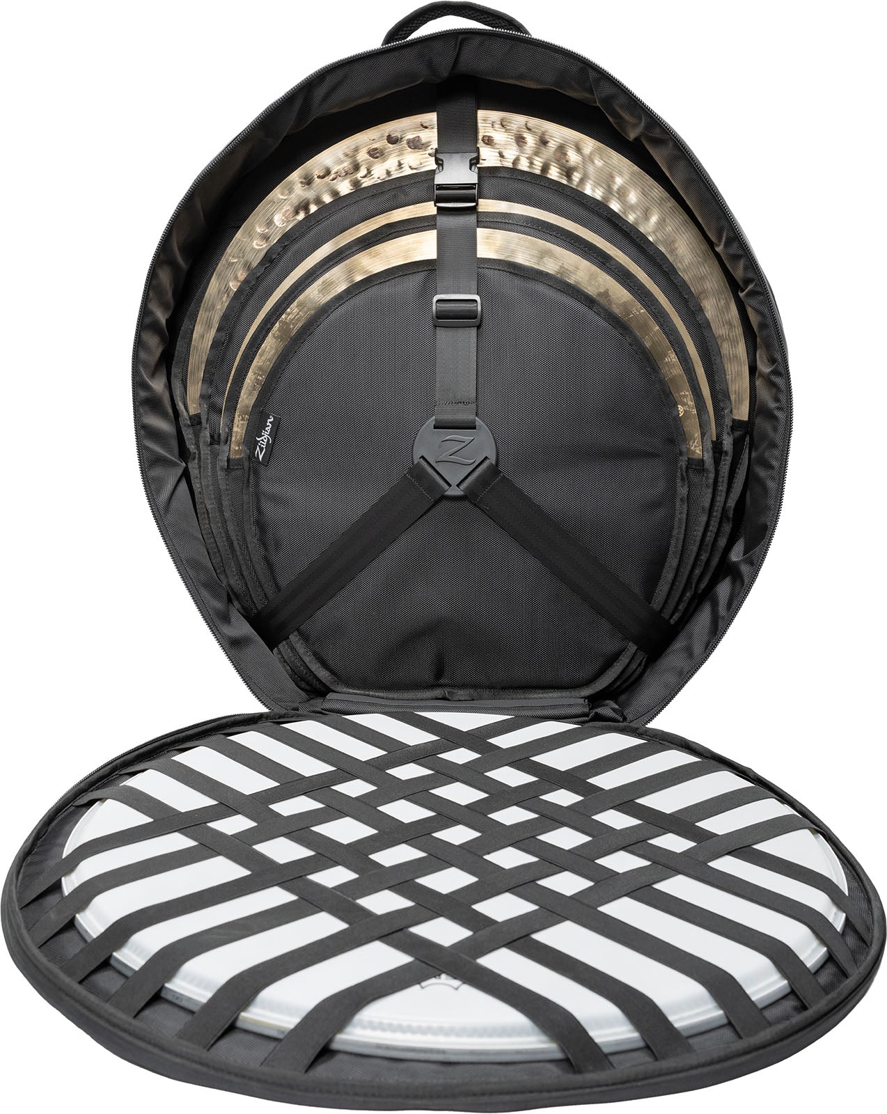 ZILDJIAN Touring 24" Rolling Cymbal Bag-Sage | Green | Gig Bag Cymbal Touring 24" with Wheels Sage Guitar Gig Bag