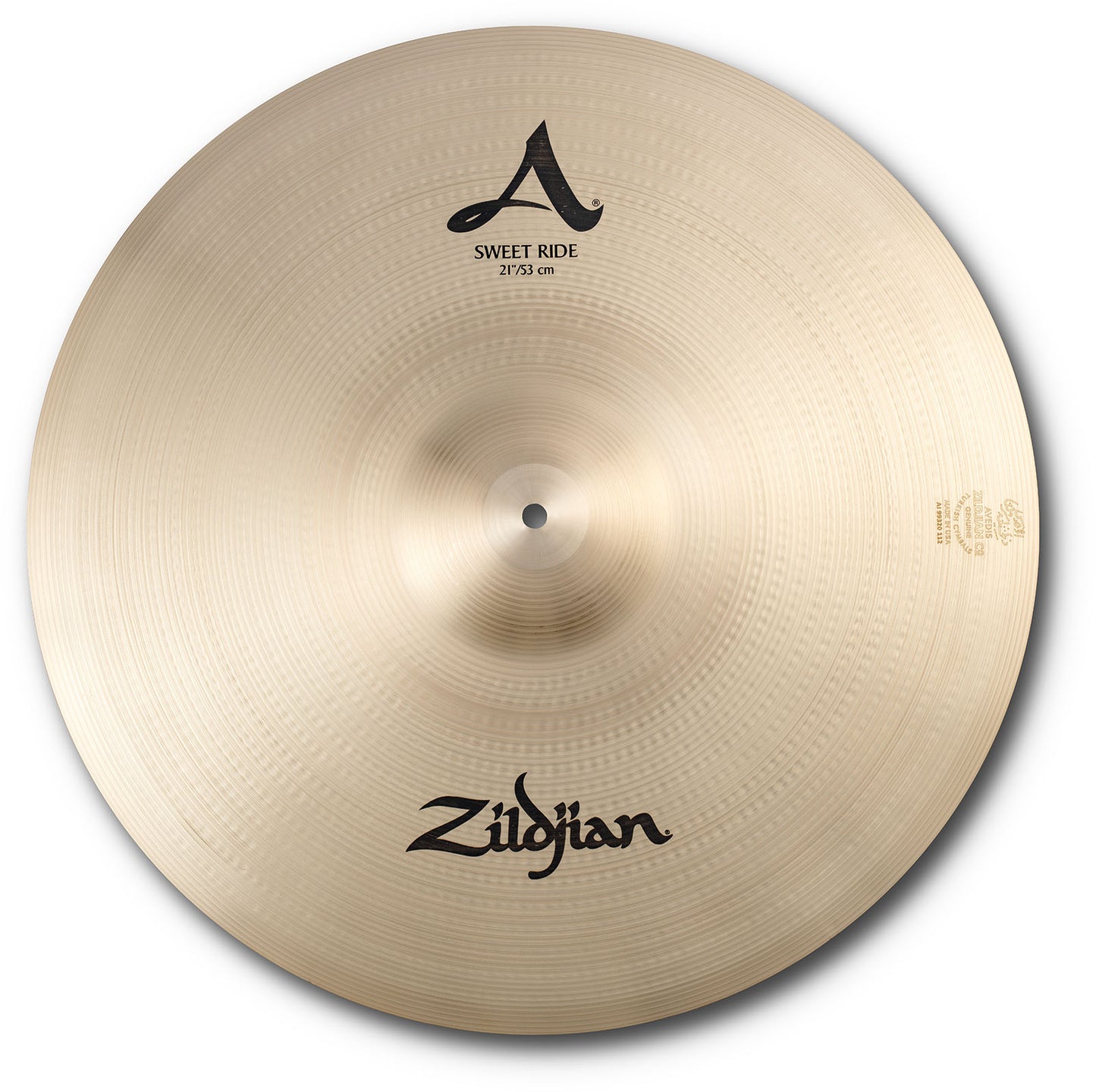 ZILDJIAN 21" A Sweet Ride | A 21" Sweet Ride Cymbal