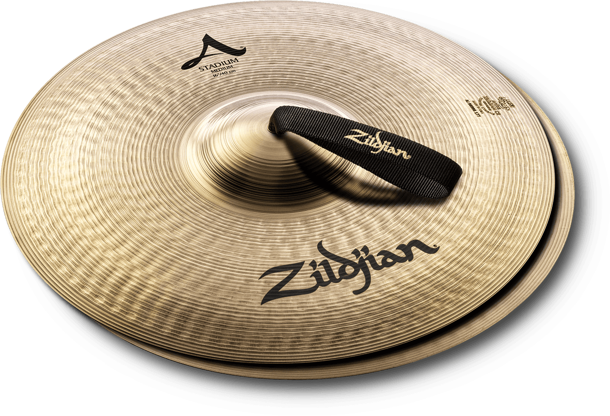 ZILDJIAN 16" Stadium Series Medium Pair | A 16" Stadium Medium činela