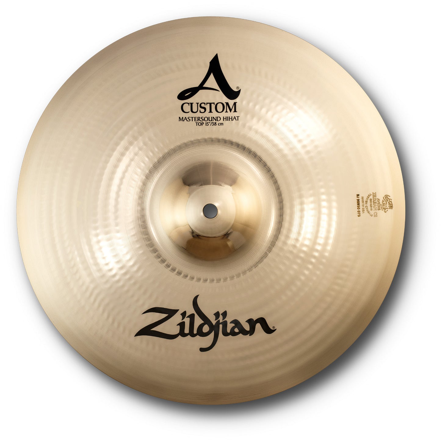 ZILDJIAN 15" A Custom Mastersound Hi-Hats | A Custom 15" Mastersound Hi-Hat Cymbals