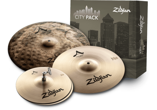 ZILDJIAN A Zildjian City Pack | Pack City 12"-14"-18" Cymbal