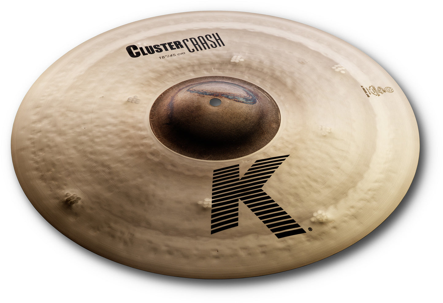 ZILDJIAN 18" K Zildjian Cluster Crash | K 18" Cluster Crash Cymbal